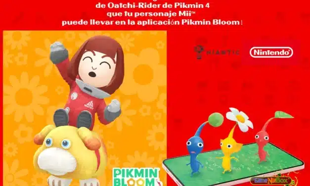¡Puedes conseguir un disfraz de Oatchi-Rider de Pikmin 4 que tu personaje Mii™ puede llevar en la aplicación Pikmin Bloom!
